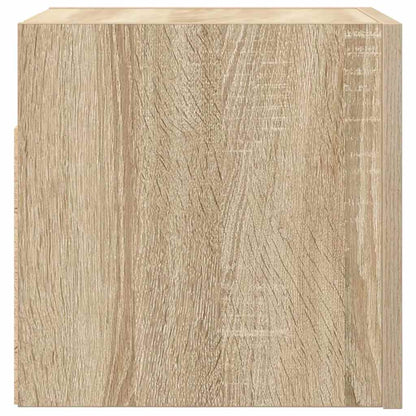 Wall Mounted TV Cabinets 2 pcs Sonoma Oak 30.5x30x30 cm