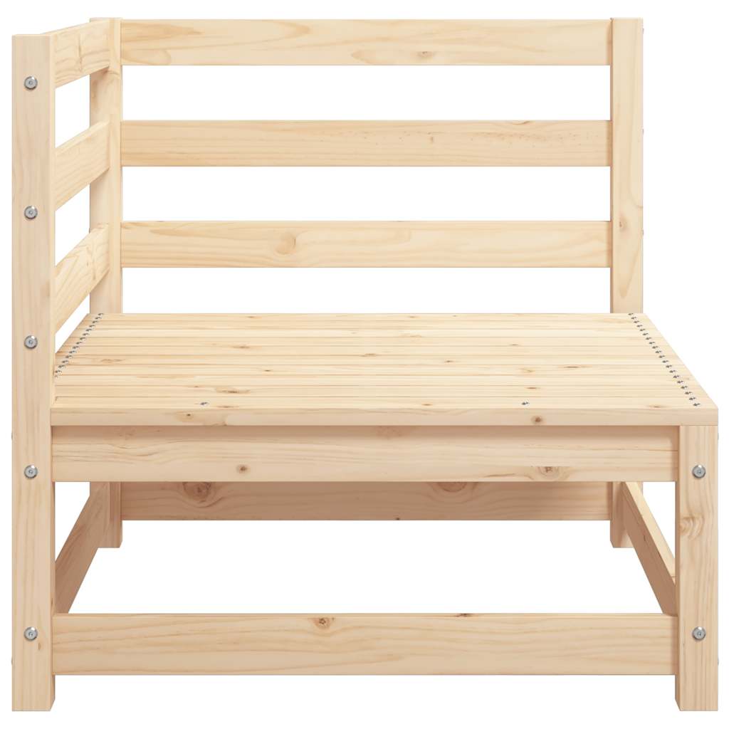 Garden Corner Sofa Solid Wood Pine