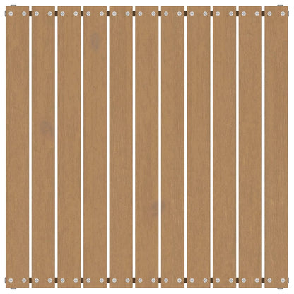 3 Piece Garden Lounge Set Honey Brown Solid Pinewood