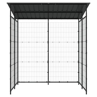 Bicycle Shed 190x190x222 cm Steel Black