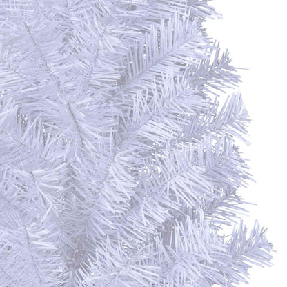 Artificial Christmas Tree with Thick Branches White 120 cm PVC