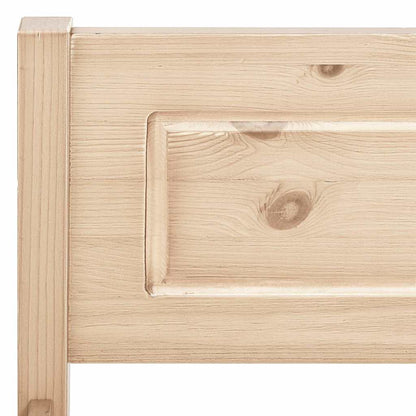 Bed Frame without Mattress Solid Pinewood 160x200 cm
