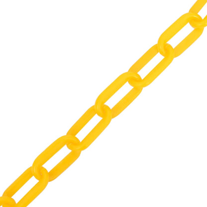 Warning Chain Yellow 100 m Ø8 mm Plastic