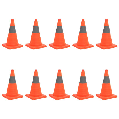 Pop-up Traffic Cones 10 pcs 42 cm