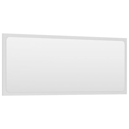 Bathroom Furniture Set White Engineered Wood