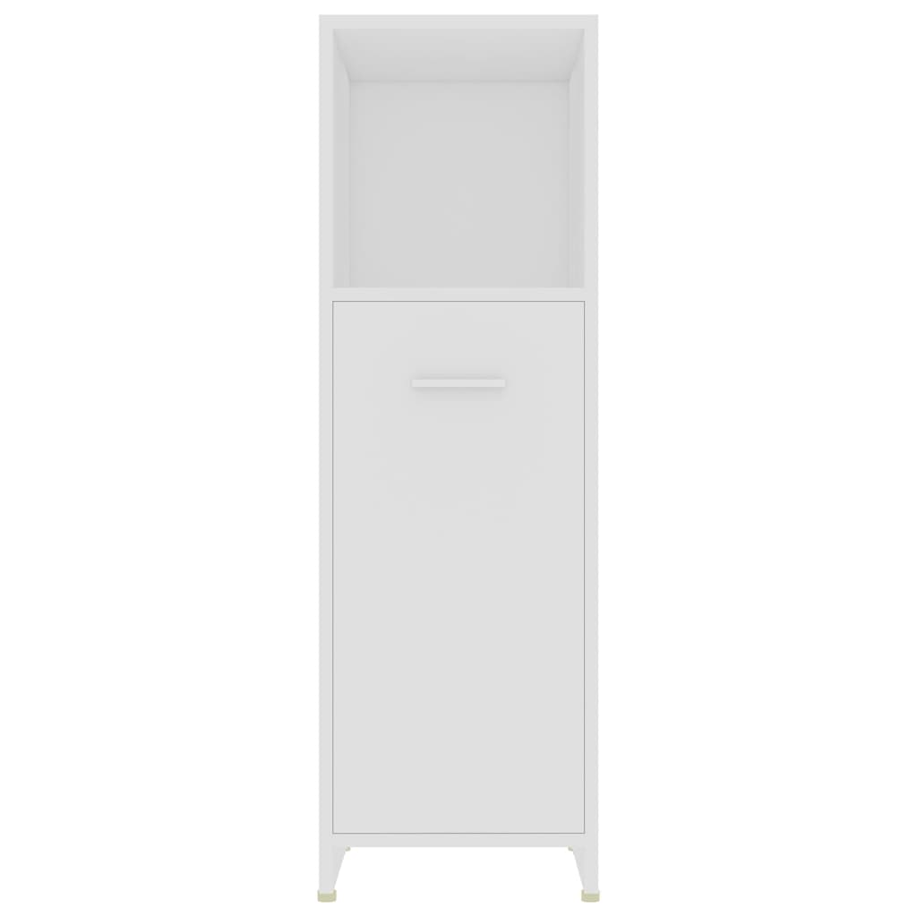 4 Piece Bathroom Furniture Set White