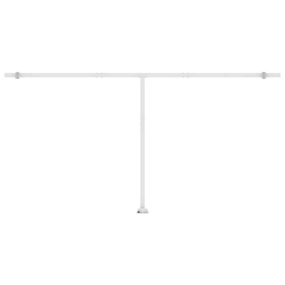 Freestanding Manual Retractable Awning 600x300 cm Cream