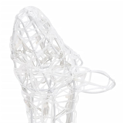 Acrylic Reindeer Family Christmas Decoration 300 LED Colourful