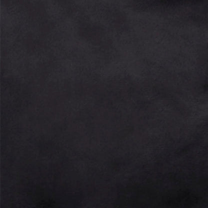 Dog Bed Black 79x70x19 cm Plush and Faux Leather