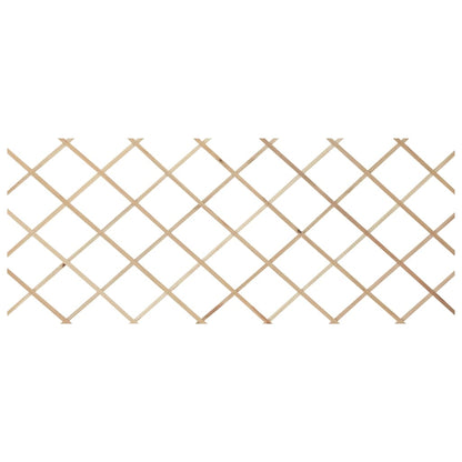 Trellis Fences 5 pcs Solid Firwood 180x80 cm