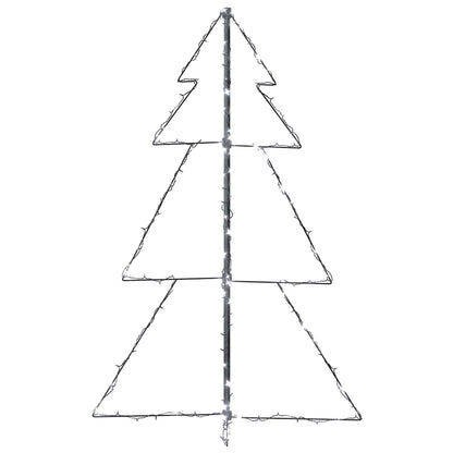 Christmas Cone Tree 160 LEDs Indoor and Outdoor 78x120 cm