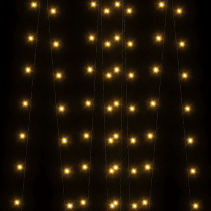Solar Fairy Lights 2 pcs 2x200 LED Warm White Indoor Outdoor