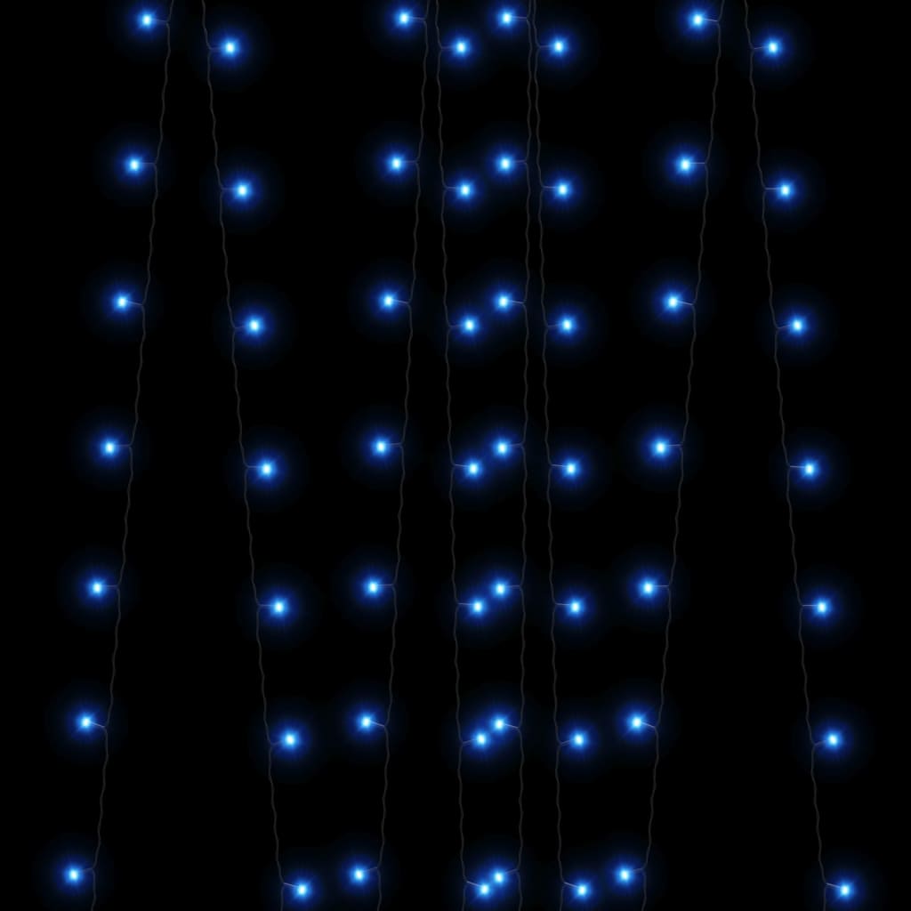 Solar Fairy Lights 5 pcs 5x200 LED Blue Indoor Outdoor
