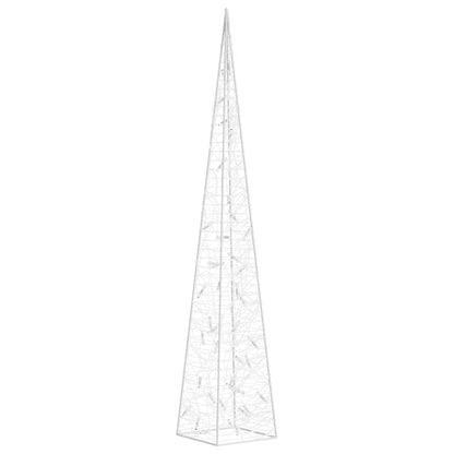 Acrylic Decorative LED Light Cone Warm White 90 cm