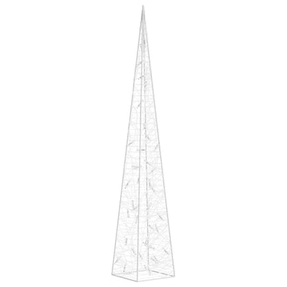 Acrylic Decorative LED Light Cone Multicolour 90 cm