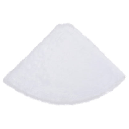 Christmas Tree Skirt White 150 cm Faux Fur