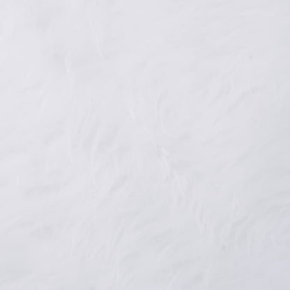 Christmas Tree Skirt White 150 cm Faux Fur