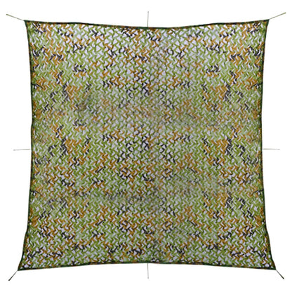 Camouflage Net with Storage Bag 5x5 m Green