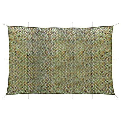 Camouflage Net with Storage Bag 5x8 m Green