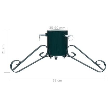 Christmas Tree Stand Green 58x58x21 cm