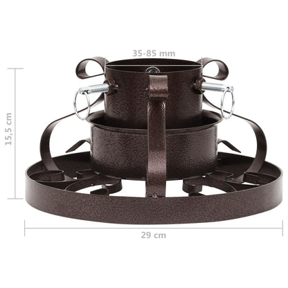 Christmas Tree Stand Antique Copper 29x29x15.5 cm
