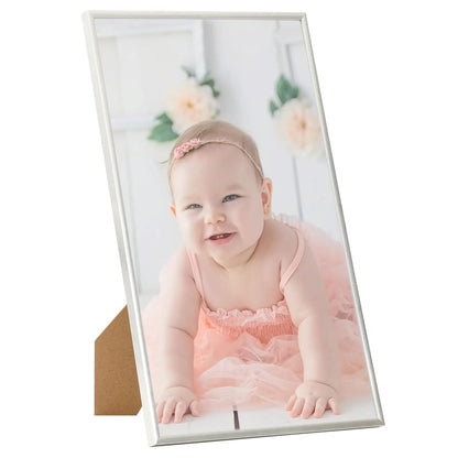 Photo Frames Collage 3 pcs for Table Silver 13x18cm MDF