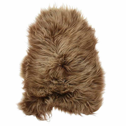 Icelandic Sheepskin Chair Cover Brown 70x110 cm