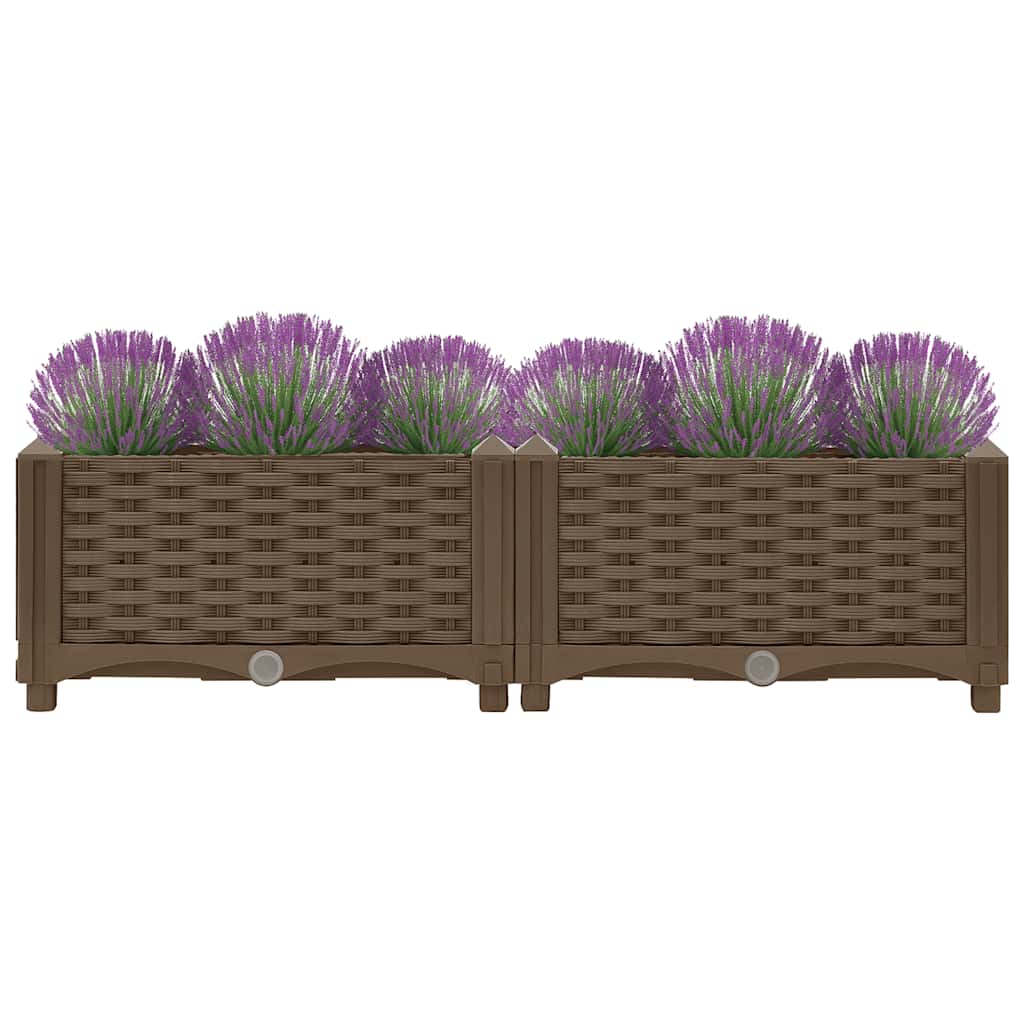 Raised Bed 80x40x23 cm Polypropylene
