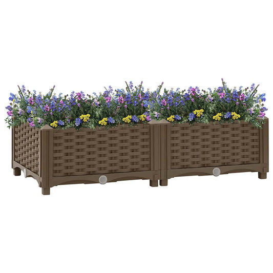 Raised Bed 80x40x23 cm Polypropylene