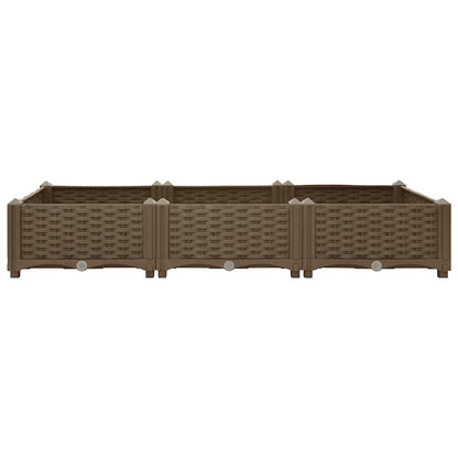 Raised Bed 120x40x23 cm Polypropylene