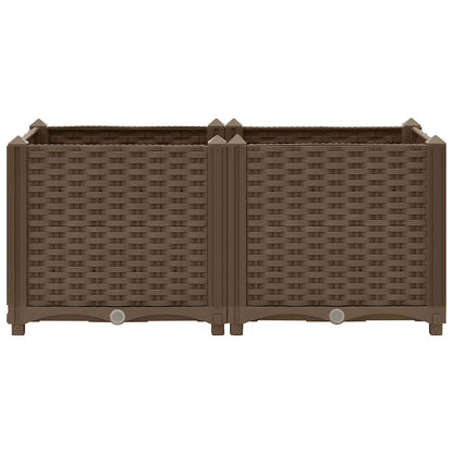 Raised Bed 80x40x38 cm Polypropylene