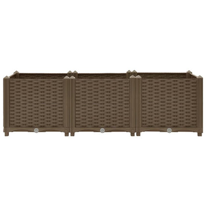 Raised Bed 120x40x38 cm Polypropylene