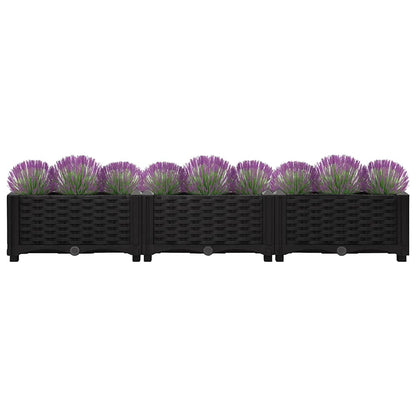 Raised Bed 120x40x23 cm Polypropylene