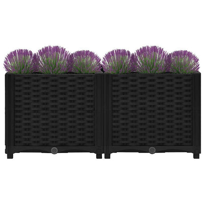 Raised Bed 80x40x38 cm Polypropylene