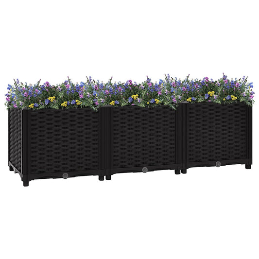 Raised Bed 120x40x38 cm Polypropylene
