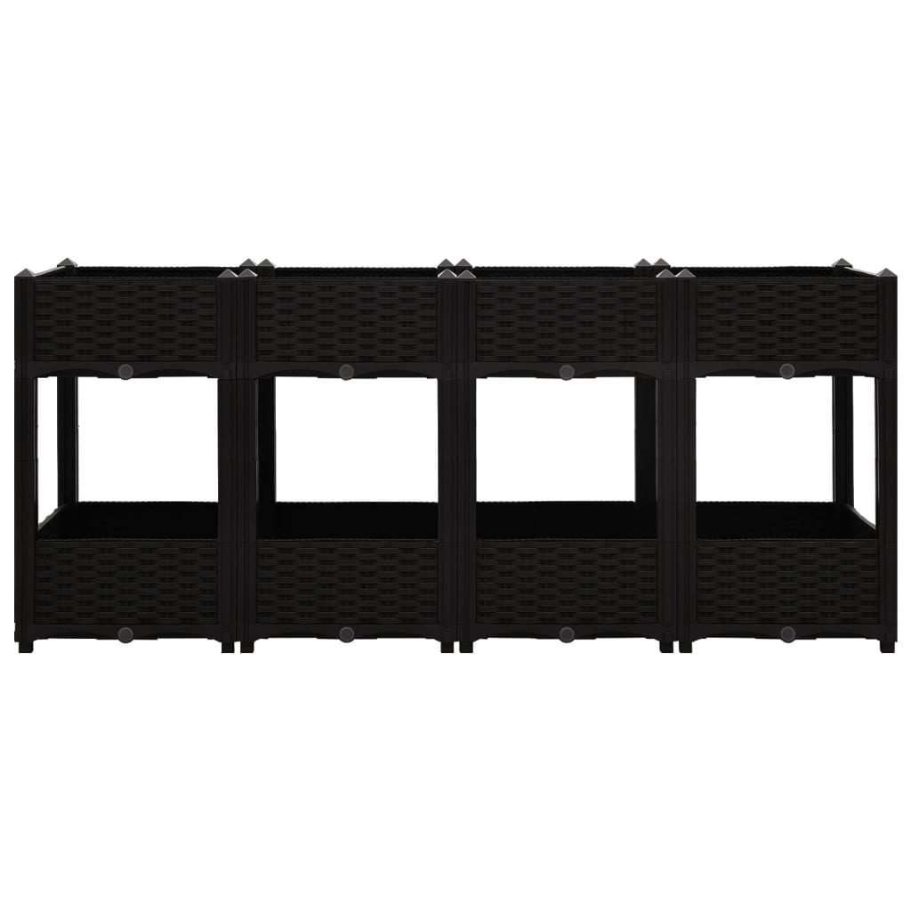 Raised Bed 160x40x71 cm Polypropylene