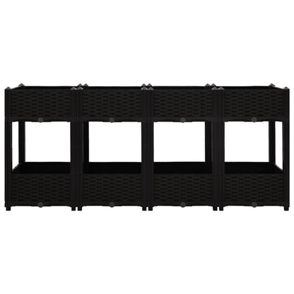 Raised Bed 160x40x71 cm Polypropylene