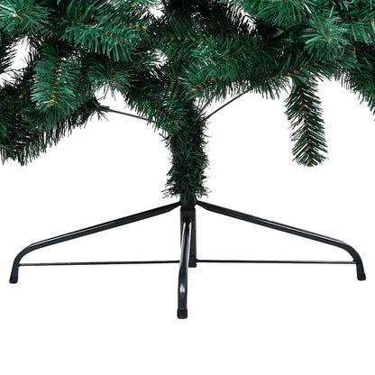 Artificial Half Pre-lit Christmas Tree with Ball Set Green 150 cm