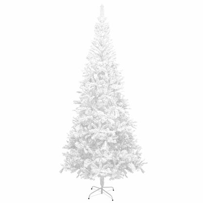 Artificial Pre-lit Christmas Tree with Ball Set L 240 cm White