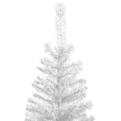 Artificial Pre-lit Christmas Tree with Ball Set L 240 cm White
