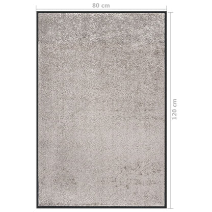 Doormat Grey 80x120 cm