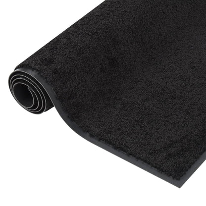 Doormat Black 80x120 cm
