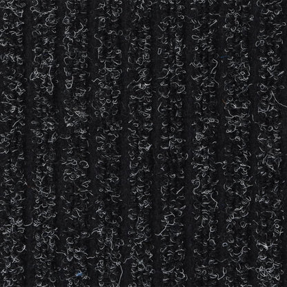 Doormat Striped Anthracite 80x120 cm