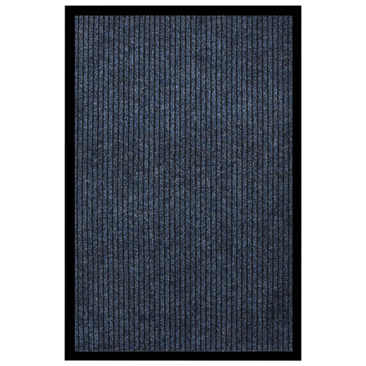 Doormat Striped Blue 80x120 cm