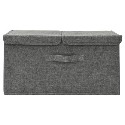 Storage Box Fabric 50x30x25 cm Anthracite