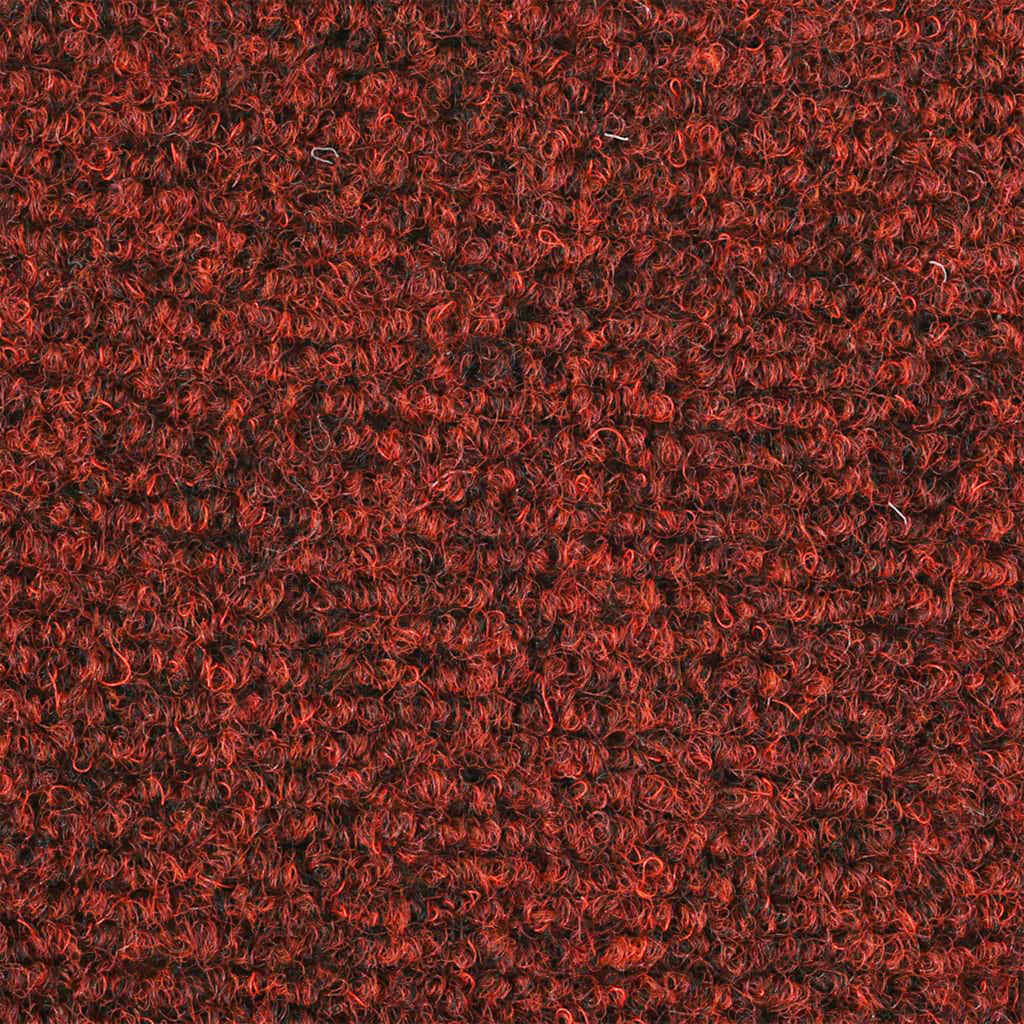 Stair Mats Self-adhesive 15 pcs 60x25 cm Bordeaux Red Rectangular