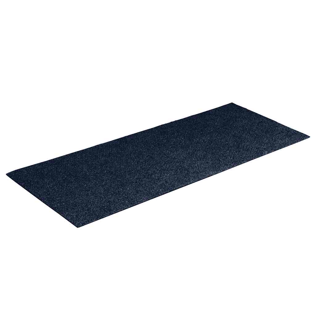 Stair Mats Self-adhesive 15 pcs 60x25 cm Navy Rectangular