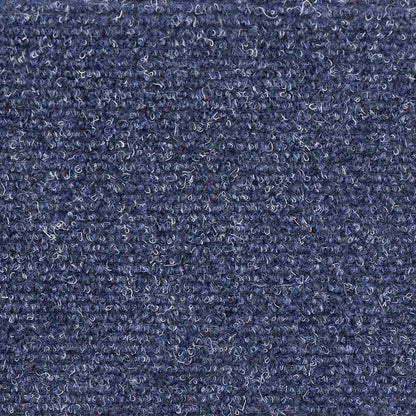 Stair Mats Self-adhesive 15 pcs 76x20 cm Grey Blue Rectangular