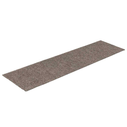 Stair Mats Self-adhesive 15 pcs 76x20 cm Beige Rectangular