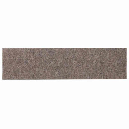 Stair Mats Self-adhesive 15 pcs 76x20 cm Beige Rectangular